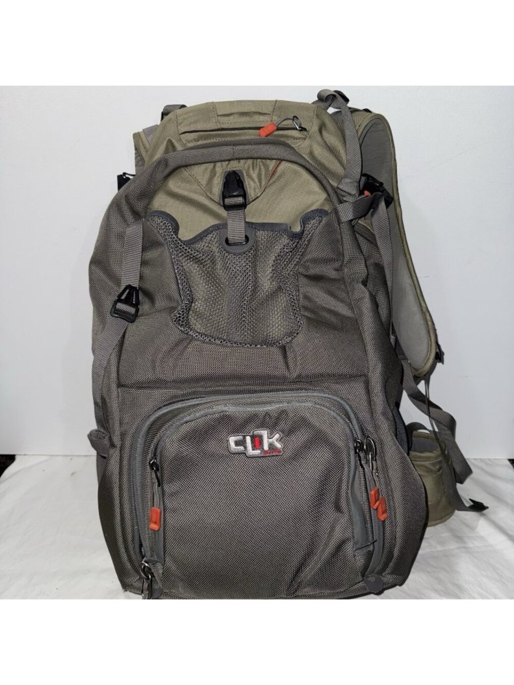 Clik Elite Camera Backpack Hiking Photography Pack w/ Padded Insert Gray